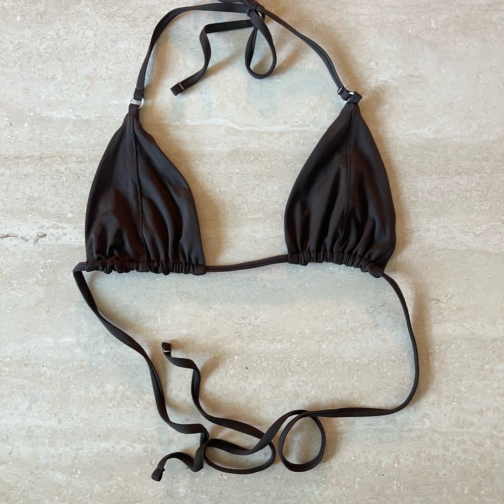 Toast Swim Espresso Bikini Top